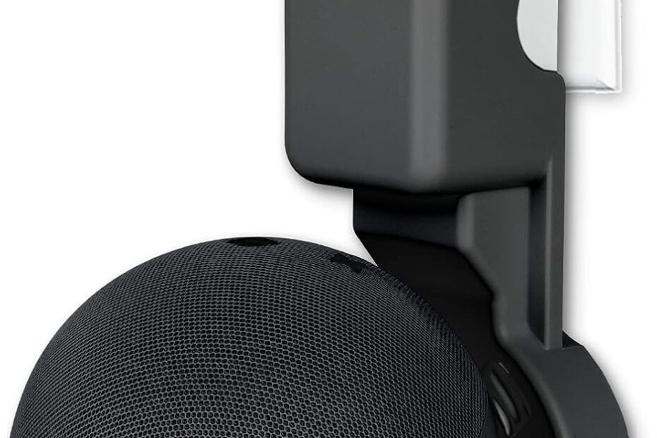 Elevate Your Echo Dot: Top Wall Mount Holder for 4th Gen!