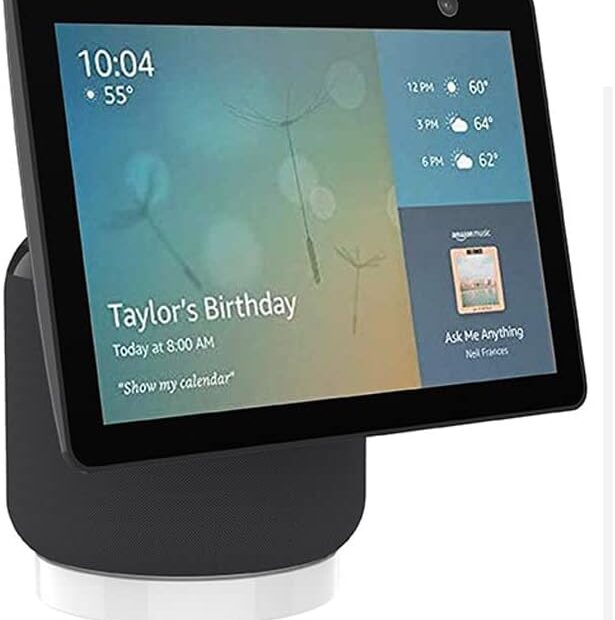 Elevate Your Echo Show 10: The Ultimate No-Screw Stand with Sleek Cable Management!