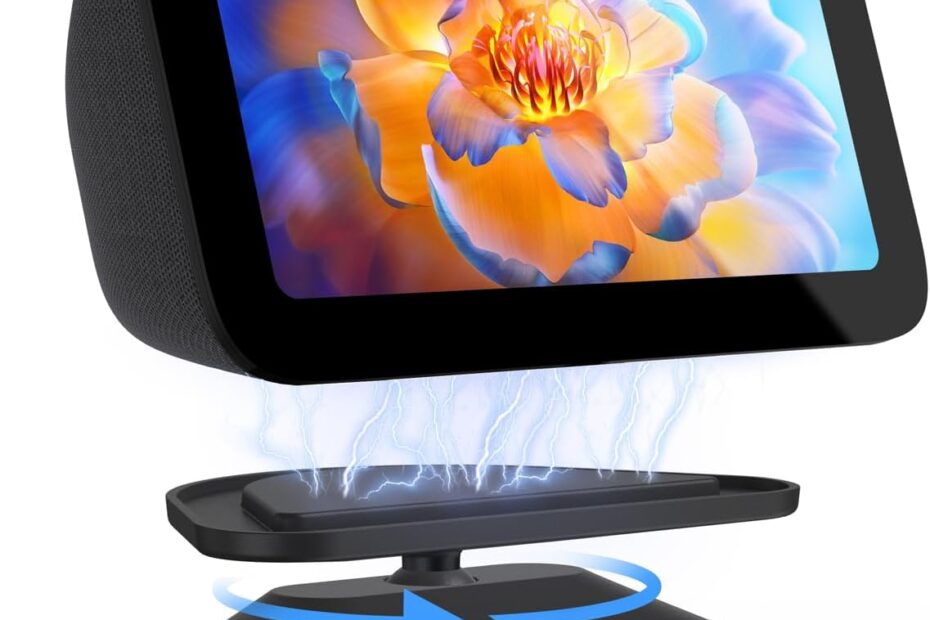 Elevate Your Echo Show 5 with Maxonar's Adjustable Stand: Stability & Style Combined!