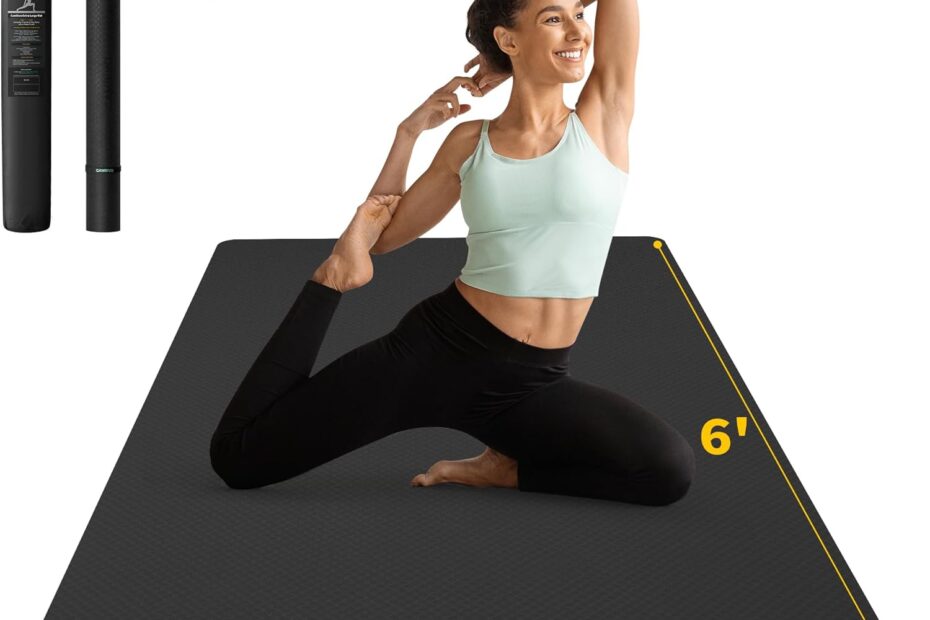 Elevate Your Fitness: Review of the CAMBIVO Extra Wide Yoga Mat