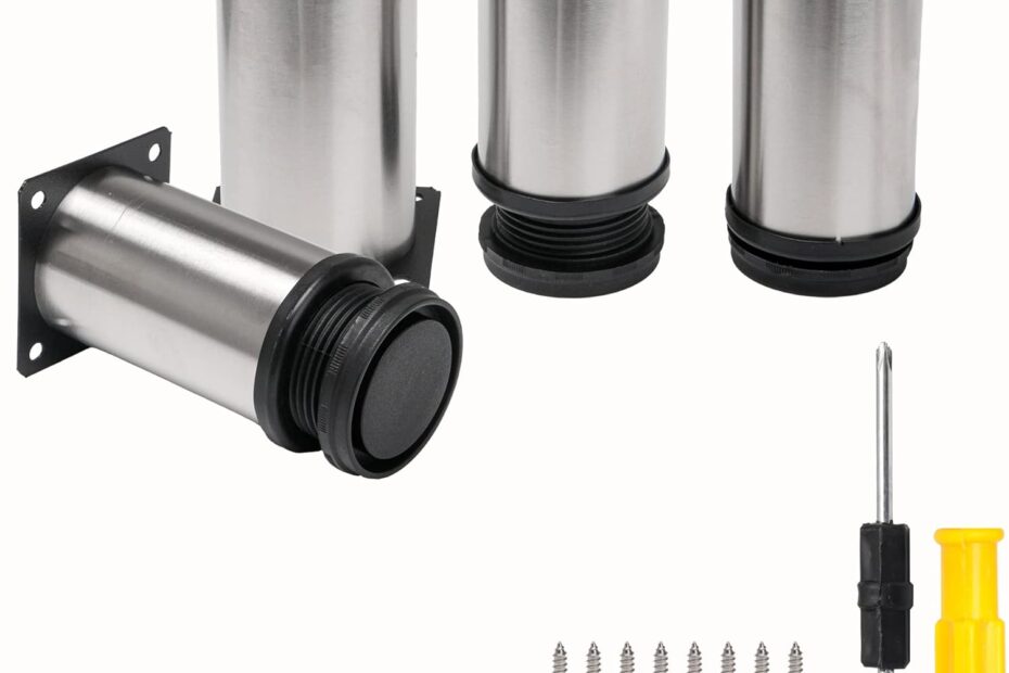 Elevate Your Furniture: Review of BQLZR's Stainless Steel Adjustable Feet