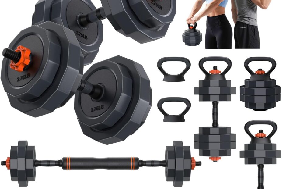 Elevate Your Home Workouts: The Ultimate Adjustable Dumbbell Set Review