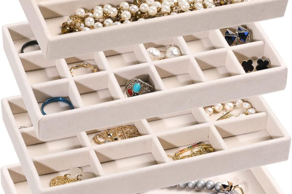 Elevate Your Jewelry Storage: The Frebeauty Stackable Velvet Organizer Review