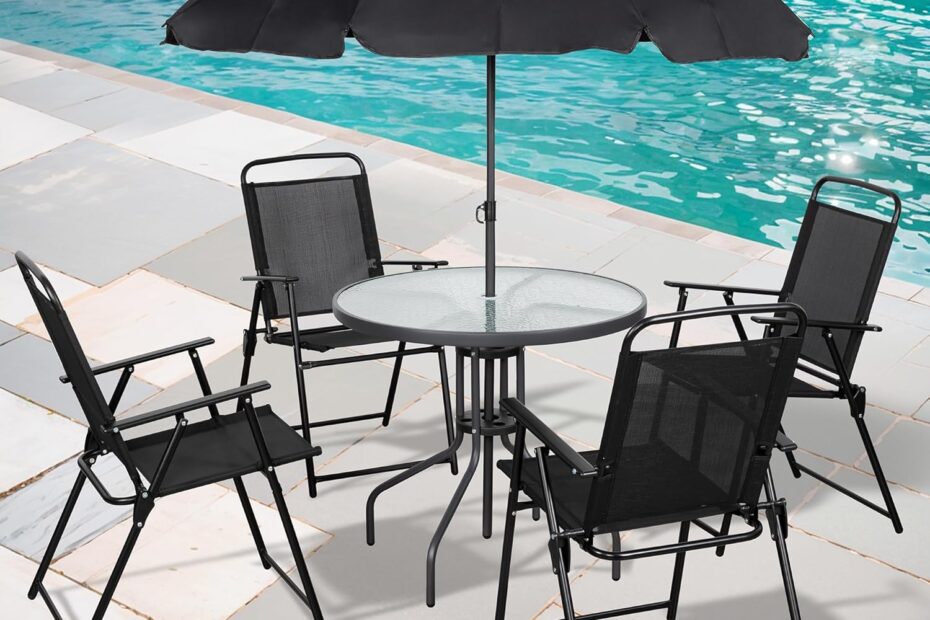 Elevate Your Outdoor Dining: Shintenchi 6-Piece Patio Set Review