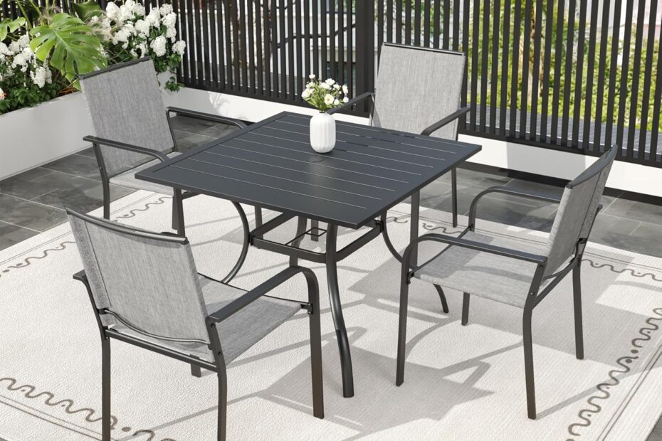 Elevate Your Outdoor Experience: Anumutig 5-Piece Dining Set Review