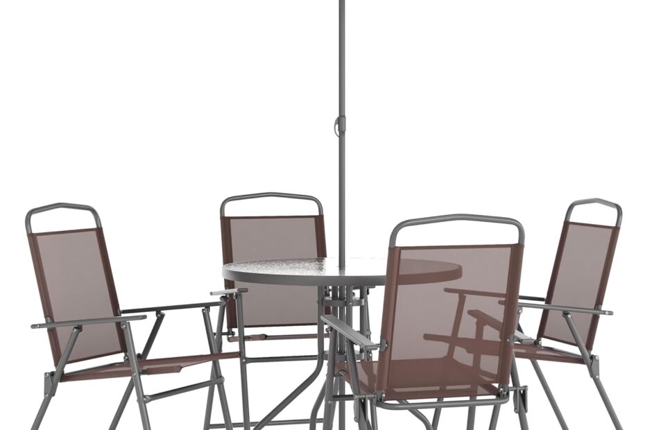 Elevate Your Outdoor Experience: Flash Furniture Nantucket 6-Piece Patio Dining Set Review
