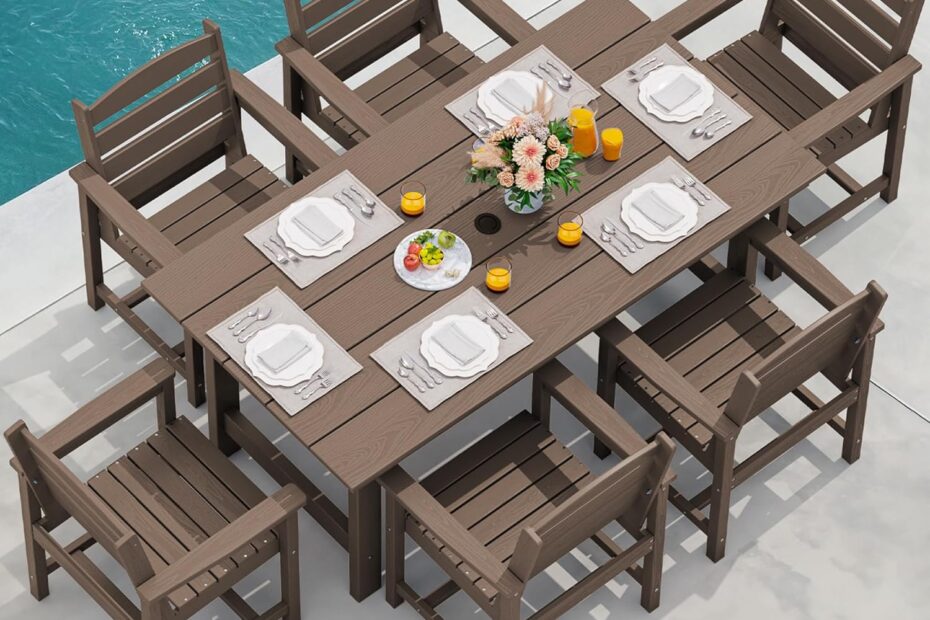 Elevate Your Outdoor Experience: SERWALL 7-Piece Patio Dining Set Review