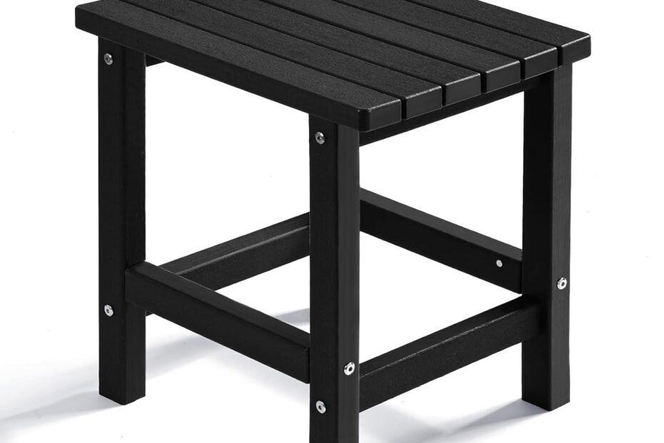 Elevate Your Outdoor Experience with the PASAMIC Adirondack Square Side Table