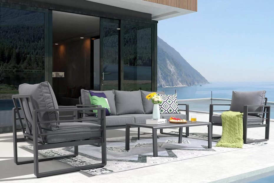 Elevate Your Outdoor Space: Patiorama Aluminum Patio Furniture Set Review