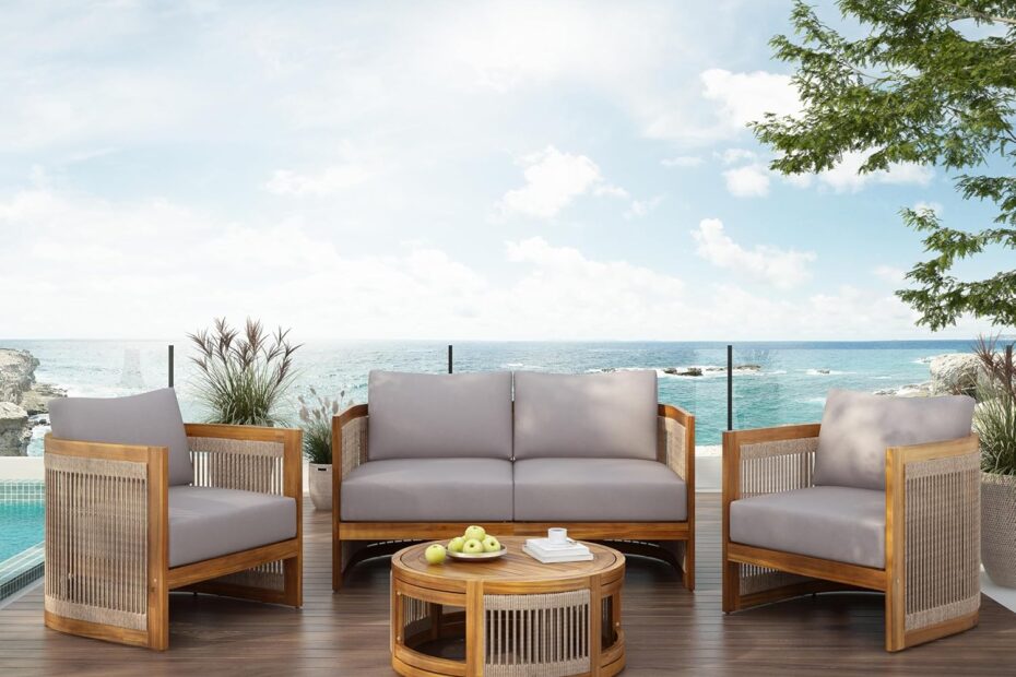 Elevate Your Outdoor Space: Review of the Christopher Knight Home Nesbit Conversation Set