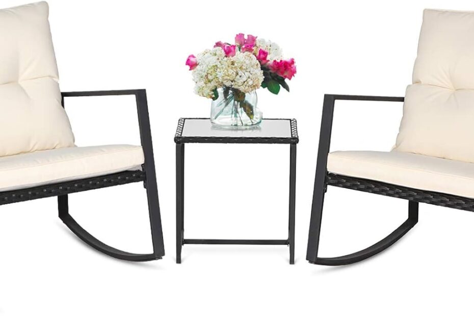 Elevate Your Outdoor Space: SUNCROWN 3-Piece Rocking Bistro Set Review