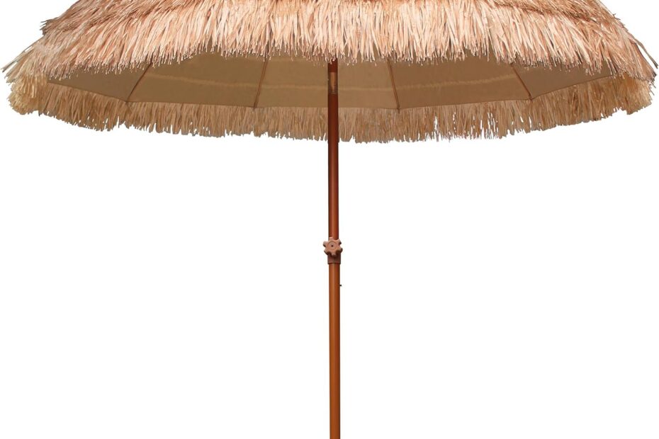 Elevate Your Outdoors: Review of the AMMSUN 7.5ft Tiki Umbrella