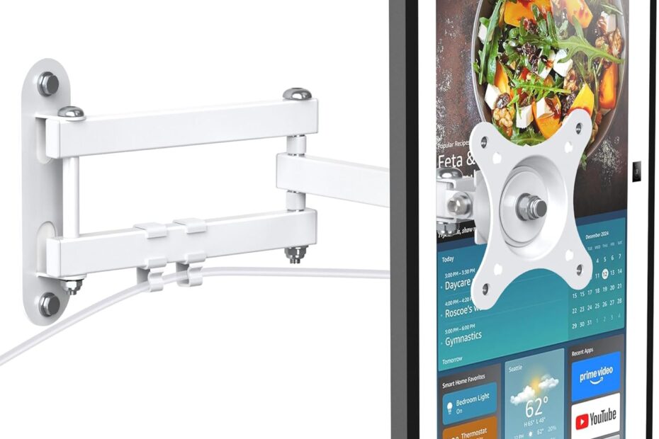 Elevate Your Space: PlusAcc Adjustable Wall Mount for Monitors and TVs - Reviews & Insights!