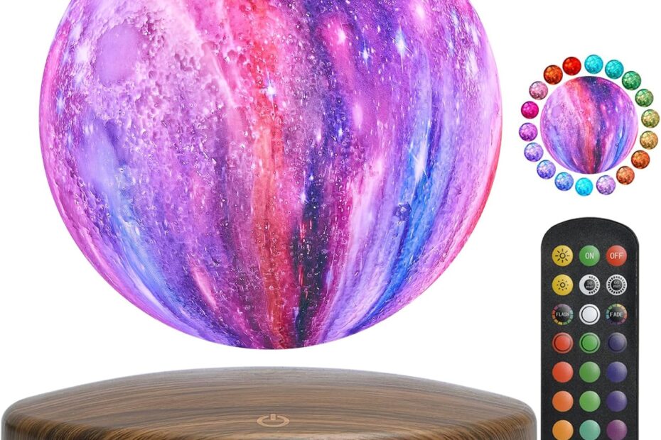 Elevate Your Space: The Levitating Moon Lamp & Its Mesmerizing Colors