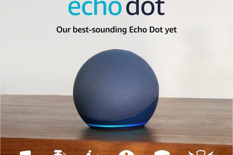 Elevate Your Space with the Like-New Deep Sea Blue Echo Dot: A Review of Alexa's Vibrant Sound!