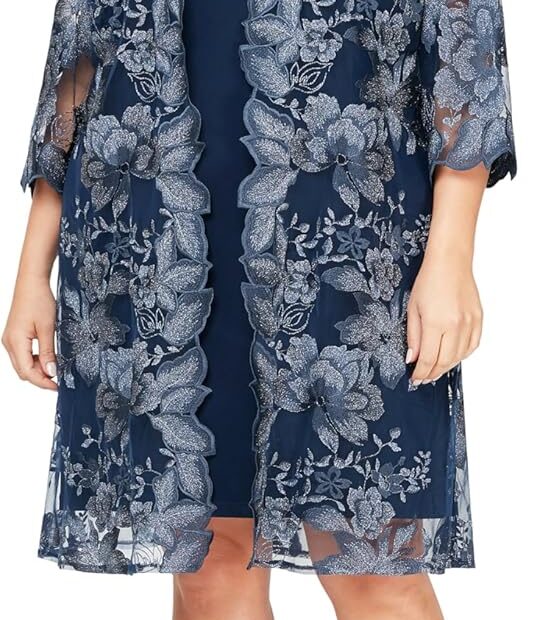 Elevate Your Style: Alex Evenings Plus Size Midi Dress Review