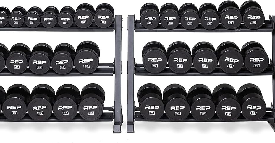 Elevate Your Workout: A Review of REP Fitness Urethane Coated Round Dumbbells