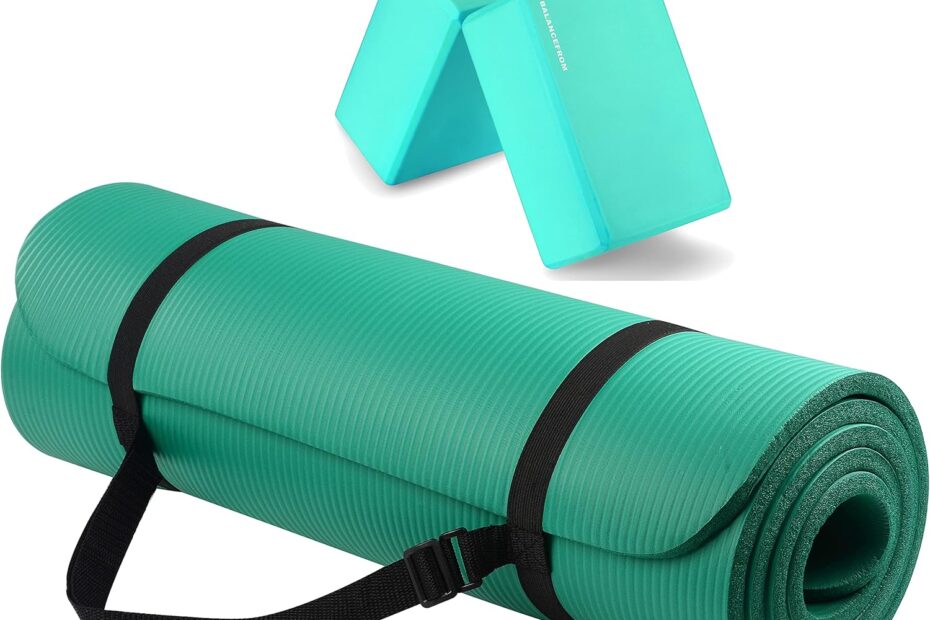 Elevate Your Workout: Review of the Extra Thick Yoga Mat with Strap & Blocks