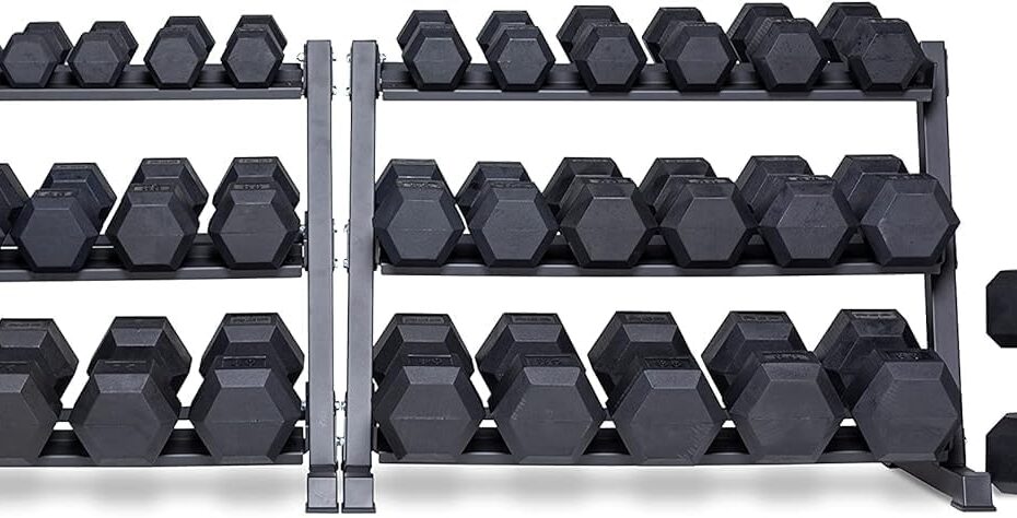 Elevate Your Workouts: Review of Rep Rubber Hex Dumbbell Sets with Stylish Racks