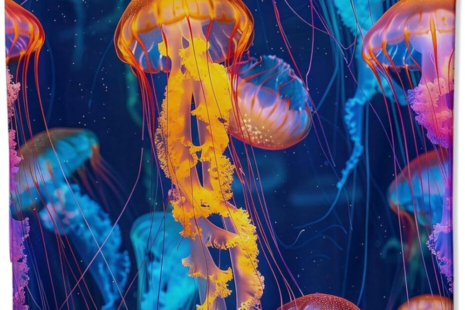 Embrace the Waves: The Ultimate Jellyfish Blanket for Comfort and Style!