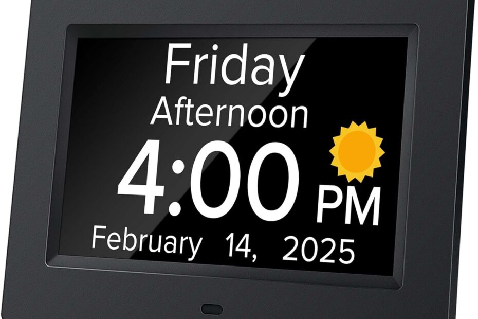 Empowering Seniors: The Ultimate Digital Alarm Clock for Dementia Care
