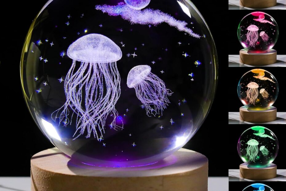 Enchanting 3D Jellyfish Gifts: The Perfect Keepsake for Jellyfish Lovers!