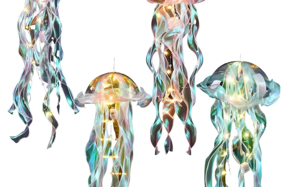 Enchanting Jellyfish Night Lights: The Perfect Ocean-Themed Decor for Kids!