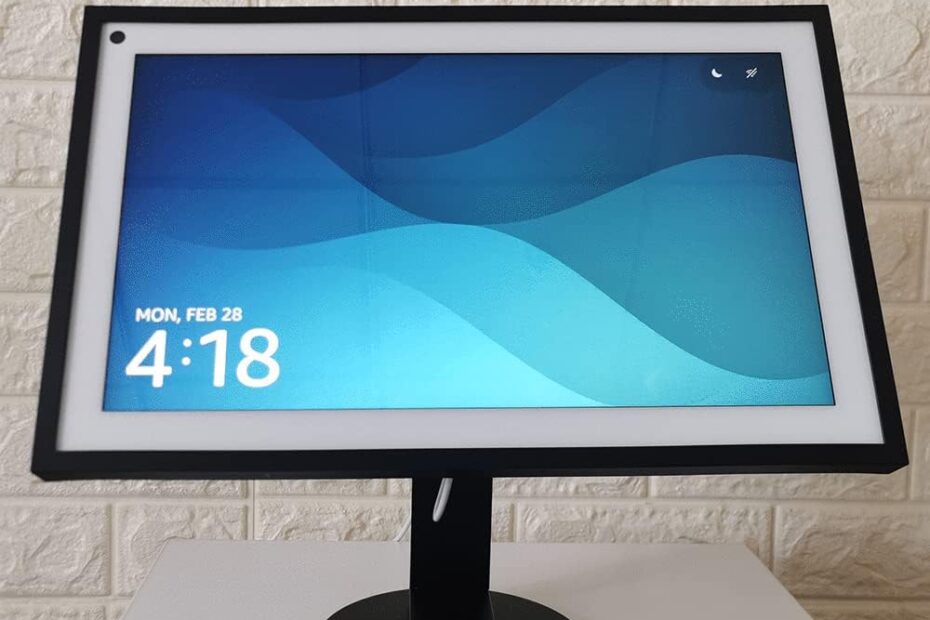 Enhance Your Echo Show 15 Experience with ATOPKUWAR's Adjustable Stand!