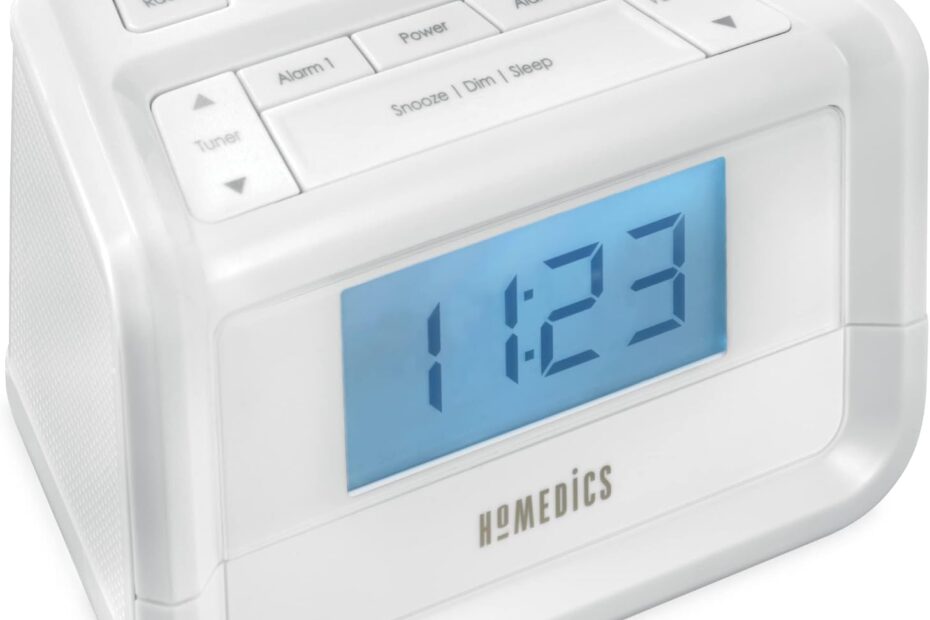 Enhance Your Sleep: HoMedics Sound Machine and Alarm Clock Review