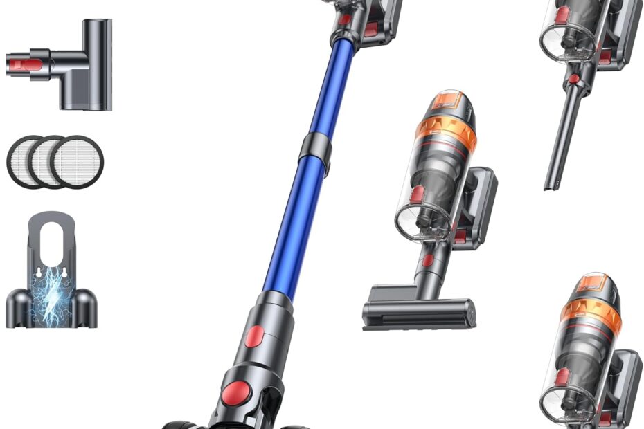 Experience Effortless Cleaning: The Ultimate Cordless Vacuum for Homes!