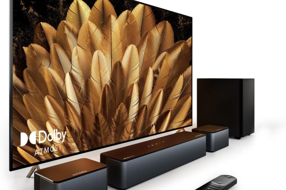 Experience Immersive Sound: ULTIMEA 5.1 Sound Bar Review with Dolby Atmos