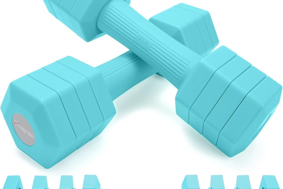 Get Fit at Home: The Ultimate Adjustable Dumbbells Set for All Levels!