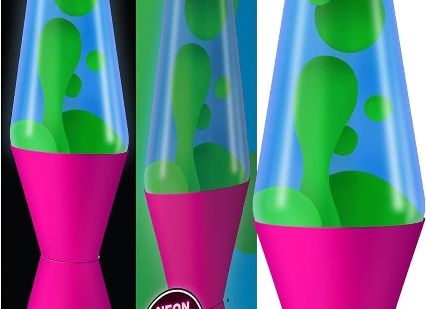 Glow Up Your Space: LAVA The Original Neon Pink Liquid Motion Lamp Review