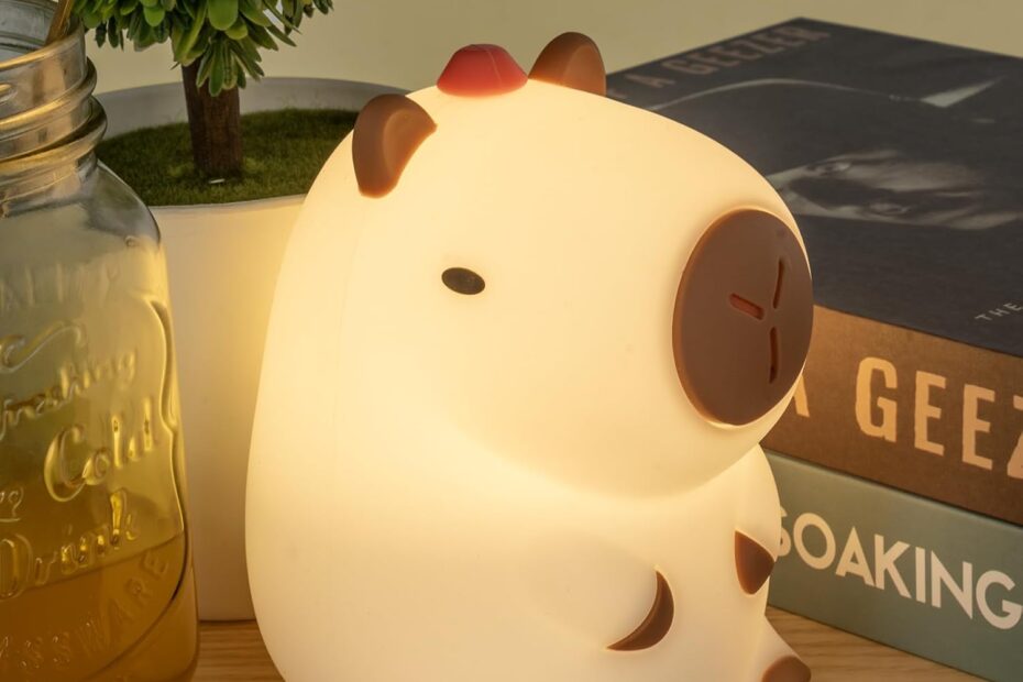 Glow with Joy: The Adorable LED Squishy Animal Night Light Review