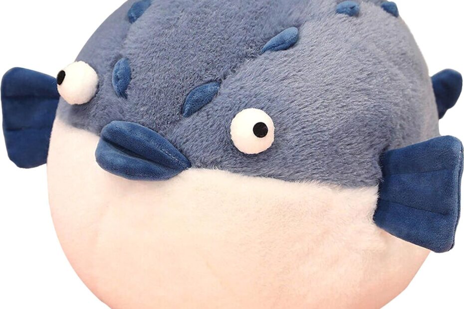 Huggable Fun: Review of the Adorable 15.7'' Puffer Fish Plush Pillow