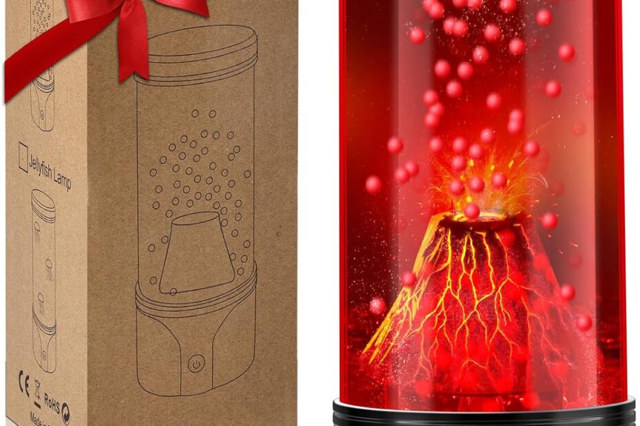 Ignite Learning with the ONXE Volcano Eruption Lamp: A Fun STEM Night Light for Kids!