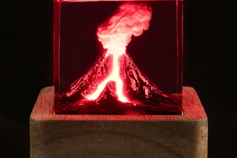 Ignite Your Space: Review of the Volcano Night Light Lava Lamp