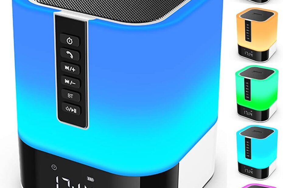 Illuminate & Entertain: The Ultimate 5-in-1 Bluetooth Night Light for Teens!