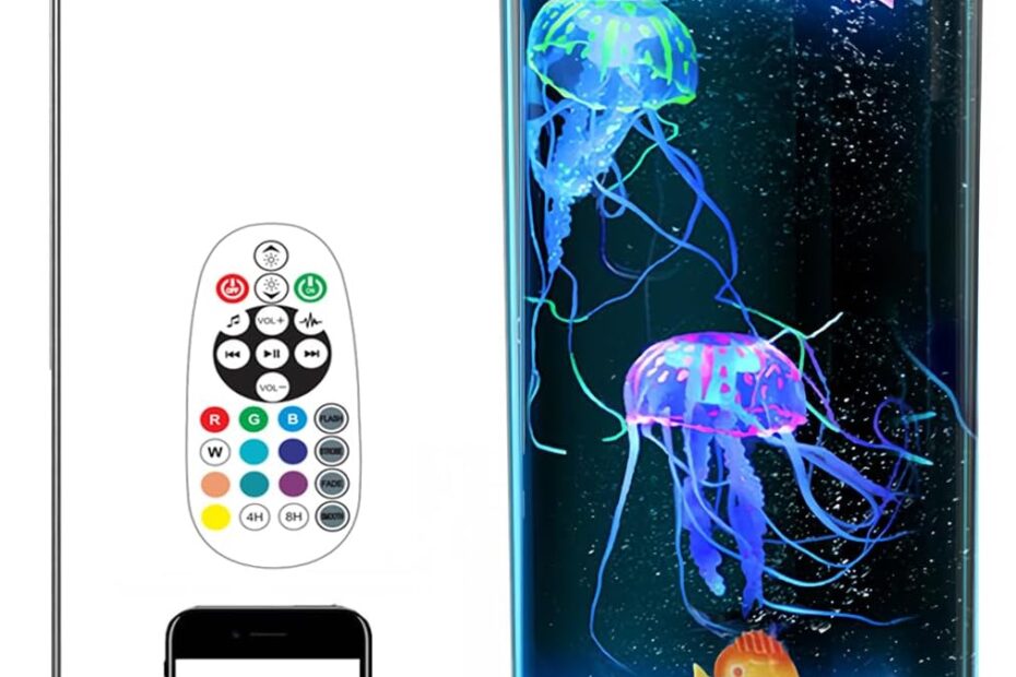 Illuminate Joy: The CALOVER Jellyfish Lamp & Bluetooth Speaker Review for All Ages