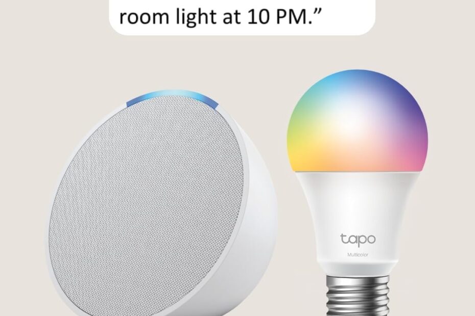 Illuminate Your Home: A Review of Echo Pop & TP-Link Tapo Smart Color Bulb!