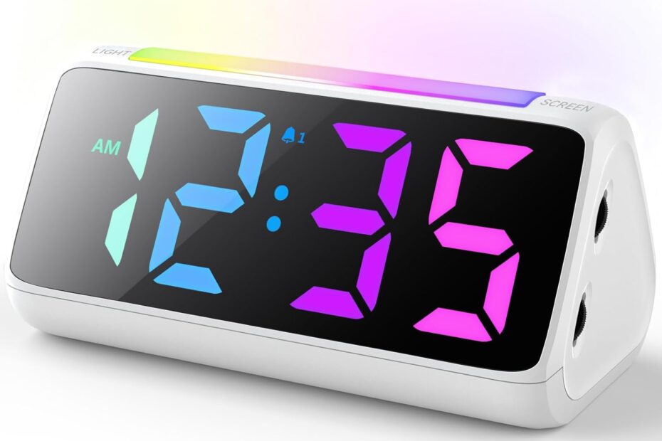 Illuminate Your Mornings: The Netzu RGB Digital Alarm Clock Reviewed!