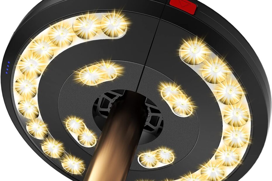 Illuminate Your Outdoors: A Review of Eletorot Rechargeable Patio Umbrella Lights
