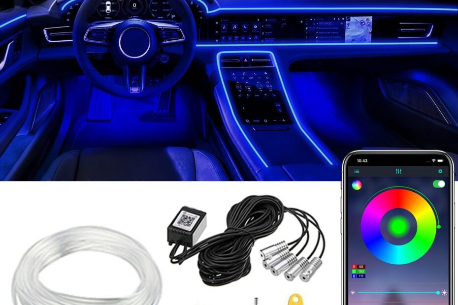 Illuminate Your Ride: A Review of the APP-Controlled RGB LED Strip Lights for Cars