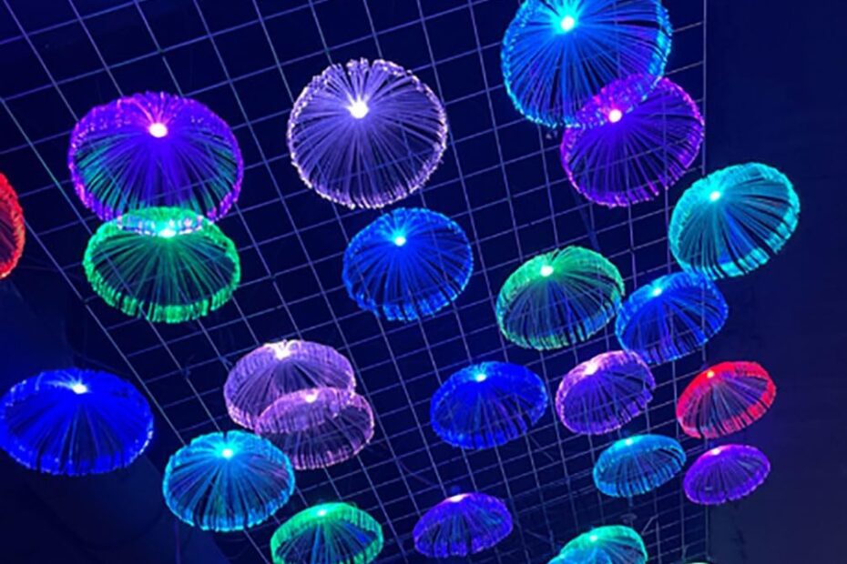 Illuminate Your Space: A Review of Mix 20/25CM Jellyfish LED Fiber Optic Lights