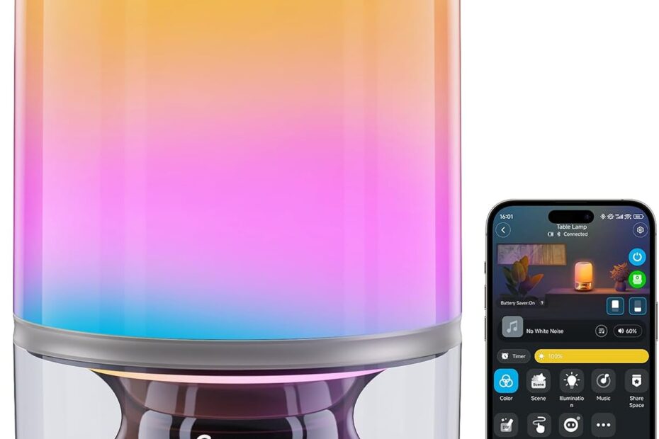 Illuminate Your Space: A Review of the Govee Table Lamp 2 Pro x JBL