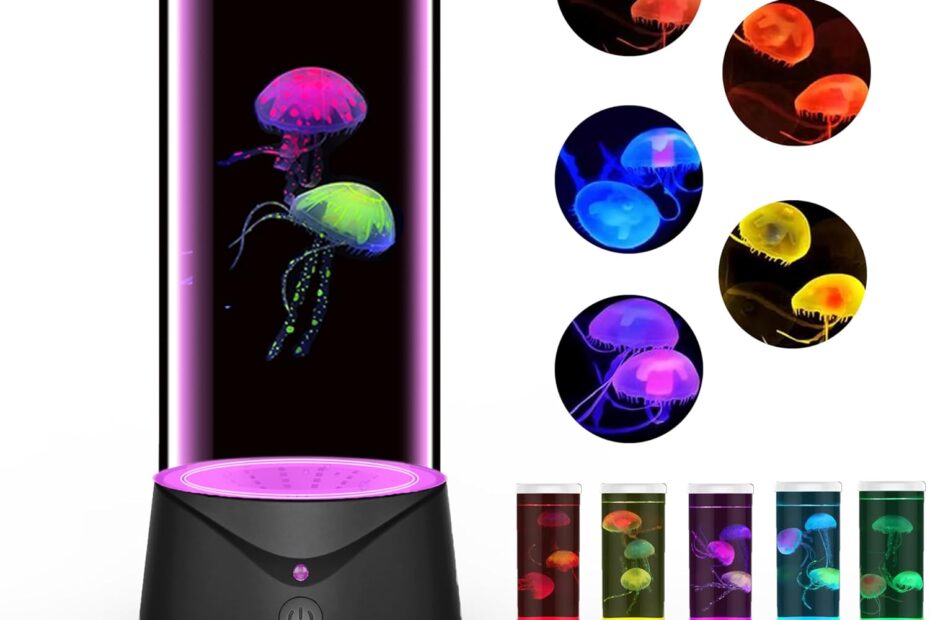 Illuminate Your Space: A Review of the Jellyfish Lamp with Color Changing LED Magic
