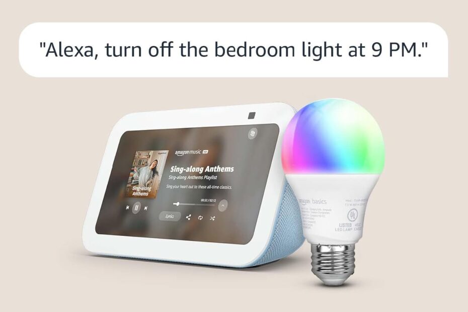 Illuminate Your Space: Echo Show 5 & Smart Color Bulb Review