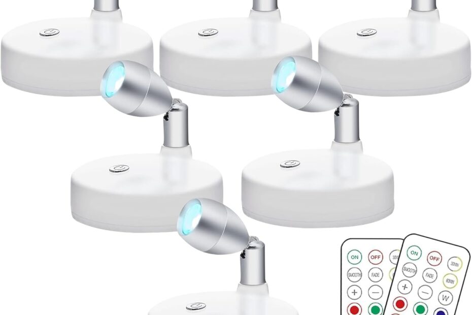 Illuminate Your Space: KINDEEP RGB Wireless LED Puck Light Review