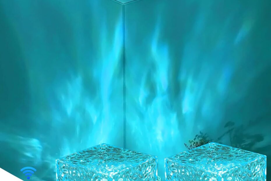 Illuminate Your Space: Review of the Cordless Northern Lights Cube Projector Lamp