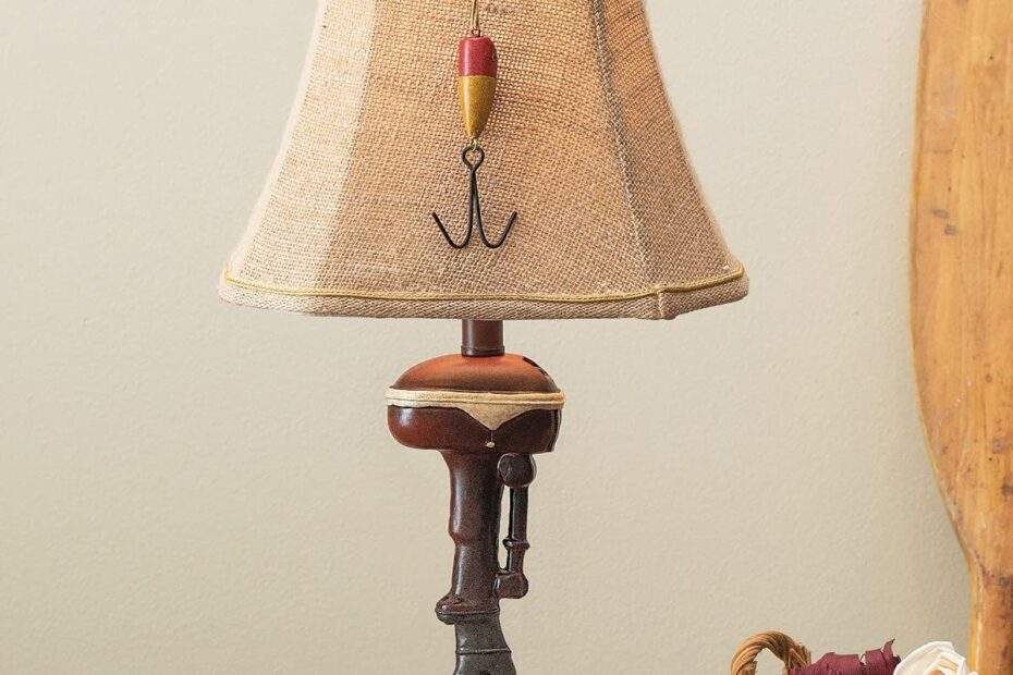 Illuminate Your Space: Review of the Rustic BLACK FOREST DECOR Outboard Accent Table Lamp